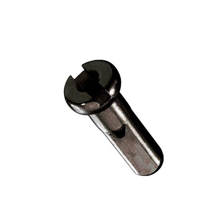 Nippel 2/12 mm schwarz 1 Stk.