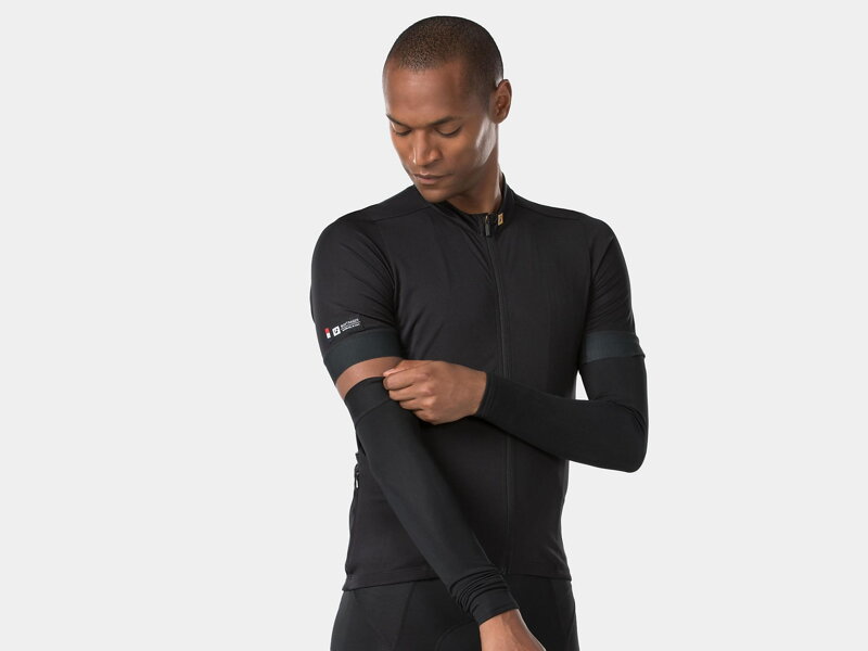KAEDE THERMAL LONG Damen-Trikot schwarz