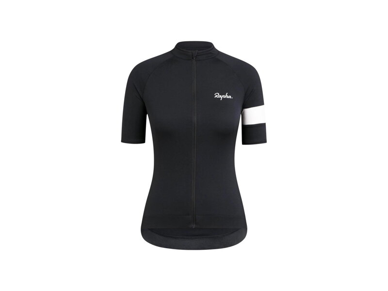 Grundlegendes Damen-Radtrikot Rapha Core schwarz