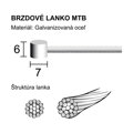 LONGUS MTB-Bremskabel