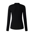 SHIMANO Damen T-Shirt BEAUFORT LONG BASE LAYER schwarz