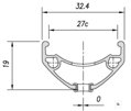 MACH1 Felge CROSS-R 29