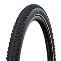 SCHWALBE Reifen ADVANCER HYBRID (65-584) 27,5x2,60 Active 50EPI PunctureGuard 1250g Schwarz Reflex Grün