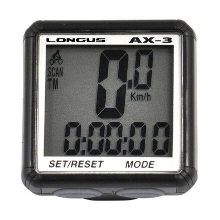 LONGUS Fahrradcomputer AX-3