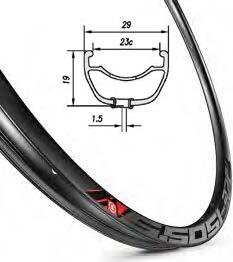 MACH1 Felge 5.50 SL 27,5" 32D