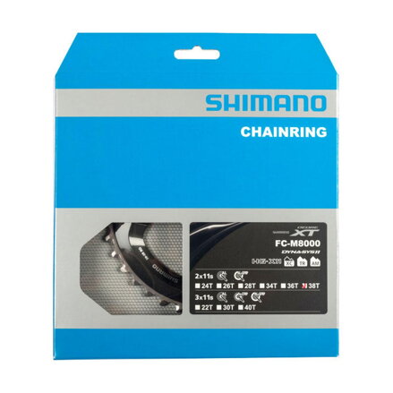 SHIMANO Kettenblätter DEORE XT FC-M8000 2-fach
