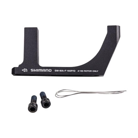 SHIMANO Scheibenbremsadapter von PM-Bremssattel auf Flat Mount Gabel/-Rahmen