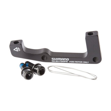 SHIMANO Scheibenbremsadapter von PM-Bremssattel auf IS-Gabel/-Rahmen