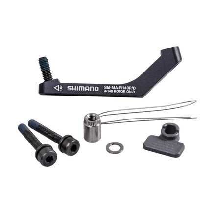 SHIMANO Scheibenbremsadapter von PM-Bremssattel auf Flat Mount Gabel/-Rahmen