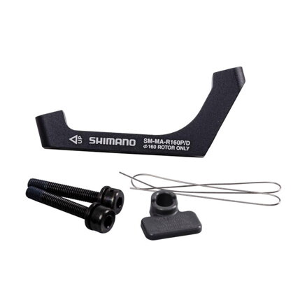 SHIMANO Scheibenbremsadapter von PM-Bremssattel auf Flat Mount Gabel/-Rahmen