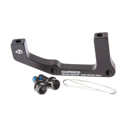 SHIMANO Scheibenbremsadapter von PM-Bremssattel auf IS-Gabel/-Rahmen