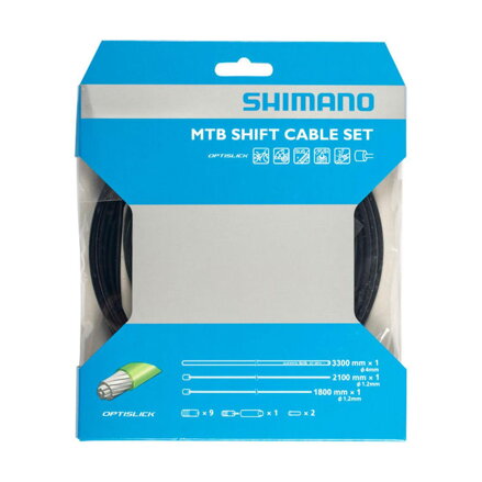 SHIMANO Schaltzug-Set MTB OPTISLICK