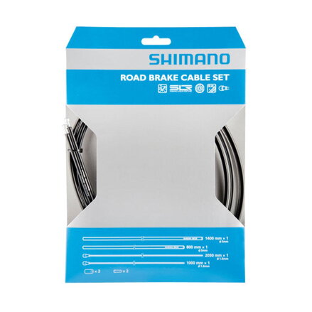 SHIMANO Bremszug-Set Road SIL-TEC beschichtet