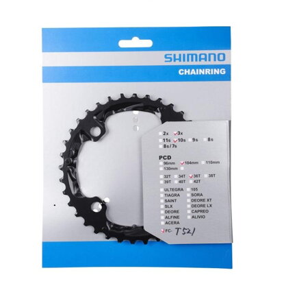 SHIMANO Kettenblätter Trekking FC-T521
