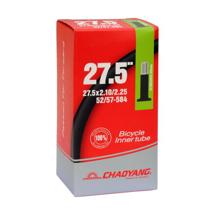 CHAOYANG Schlauch 27,5x2,1/2,25 AV40 (52/57-584)