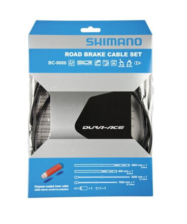 SHIMANO Bremszug-Set DURA-ACE polymerbeschichtet
