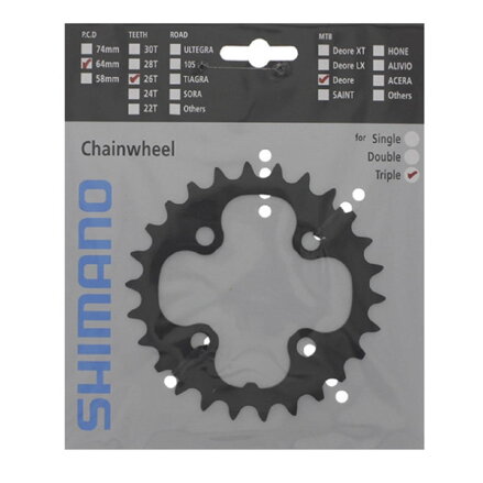 SHIMANO Kettenblätter DEORE FC-M590