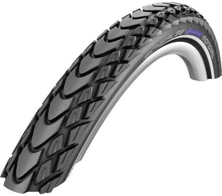 SCHWALBE Reifen MARATHON MONDIAL (50-559) 26x2,00 Evolution 67EPI V-Guard 740g Schwarzer Reflex