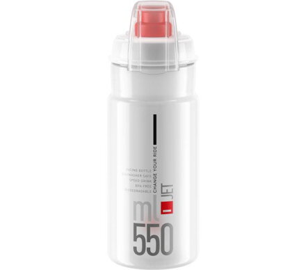 ELITE Trinkflasche JET PLUS 550 transparent