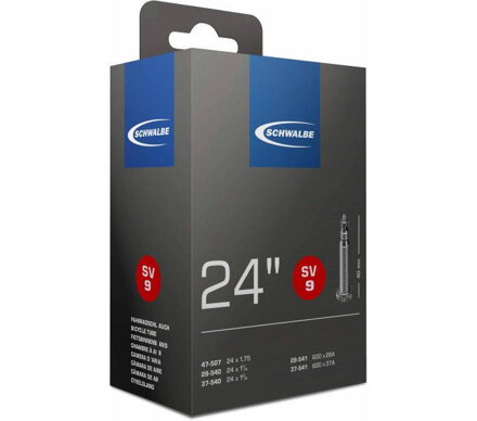 SCHWALBE Schlauch 24 FV9 28/47-507/541 EK 40mm