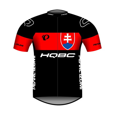 HQBC Trikot QPI SK TEAM 2021 Kurzarm schwarz/rot