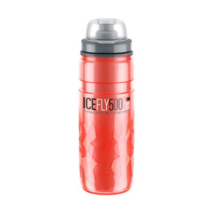 ELITE Trinkflasche ICE FLY 500 rot