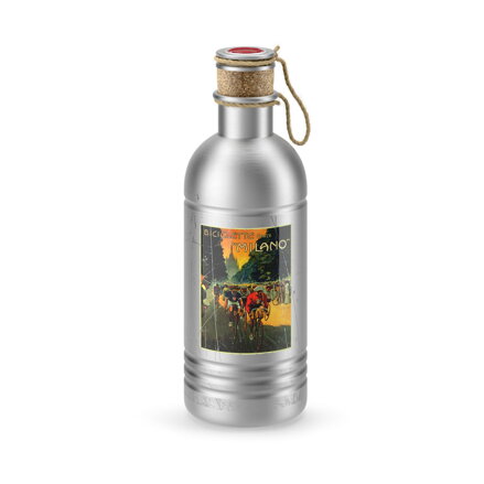 ELITE Trinkflasche EROICA 600 Bicilette Milano Aluminium