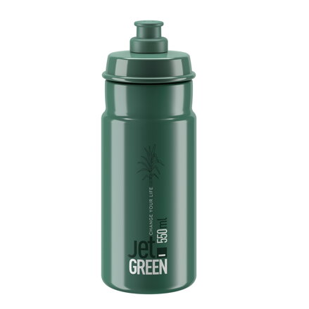 ELITE Trinkflasche JET GREEN 550 dunkelgrün