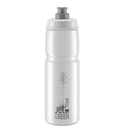 ELITE Trinkflasche JET GREEN 750 transparent