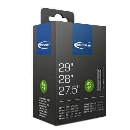SCHWALBE Schlauch 27,5x2,00/2,35 29x1,75/2,40 AV 40mm