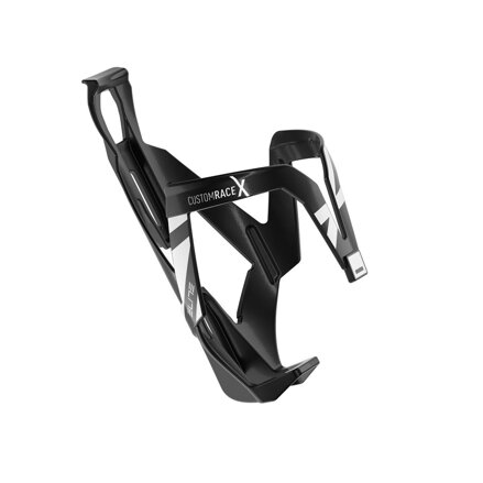 ELITE Basket CUSTOM RACE X schwarz glänzend weiße Grafiken