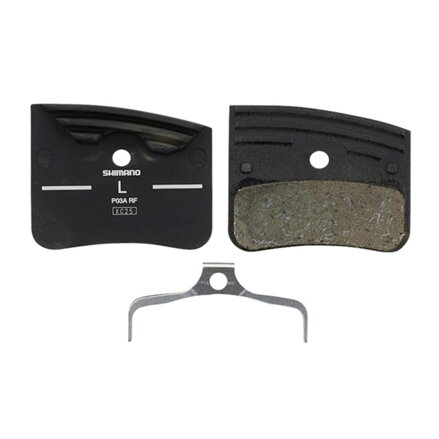 SHIMANO Bremsbeläge Resin mit Kühlrippen P03A XTR/XT