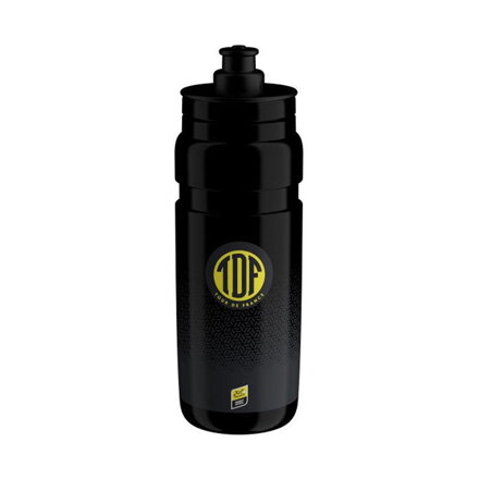 ELITE Trinkflasche FLY 750 TdF schwarz 2024 ELITE Trinkflasche FLY 750 TdF schwarz 2024