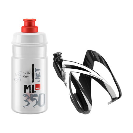 ELITE Flasche mit Korbset CEO rotes Logo, 350 ml ELITE Flasche mit Korbset CEO rotes Logo, 350 ml