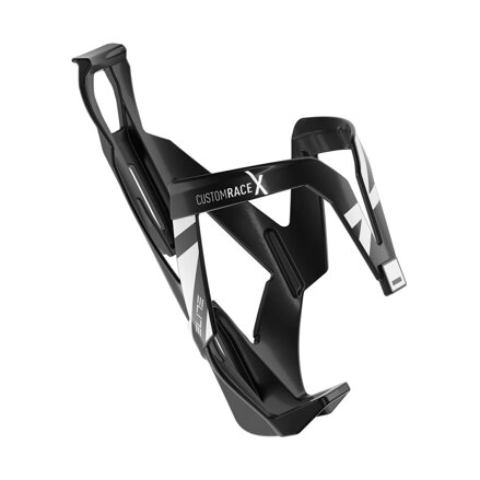 ELITE Basket CUSTOM RACE X schwarz glänzend weiße Grafiken