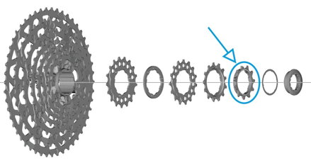 SHIMANO Ritzel für CS-LG700