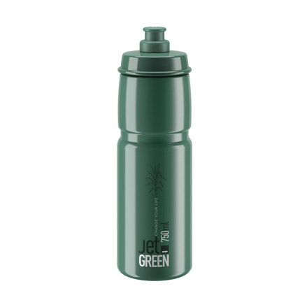 ELITE Trinkflasche JET GREEN 750 dunkelgrün
