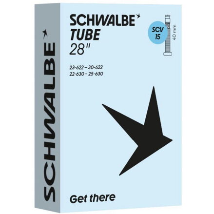 SCHWALBE Schlauch SCV15 (23/30-622/630) 28x0.90–1.20 SCV 40 mm 105 g