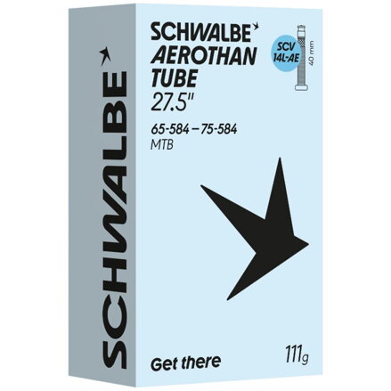 SCHWALBE Schlauch SCV14L-AE (65/75-584) 27.5x2.60–3.00 SCV 40 mm Aerothan 125 g