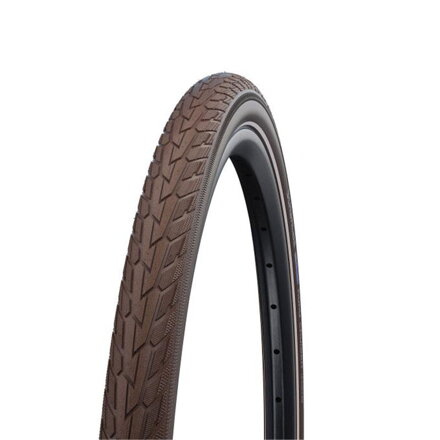 SCHWALBE Reifen ROAD CRUISER 700x40C (42-622) 50EPI 705 g TwinSkin K-Guard SBC braun Reflex