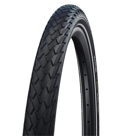 SCHWALBE Reifen MARATHON 26x1.25 (32-559) 67EPI 600 g Perf TwinSkin GreenGuard Addix Eco Reflex