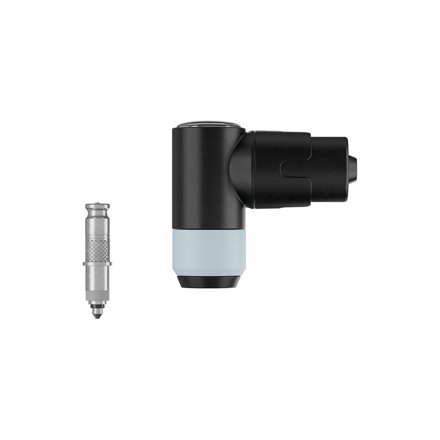 SCHWALBE SCV-Ventilset für DV - 2x Ventil, 2x Ventilkappe, 1x Schlüssel, 1x Pumpenaufsatz