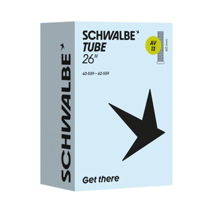 SCHWALBE Schlauch AV13 (40/62-559) 26x1.60–2.45 AV 40 mm 190 g