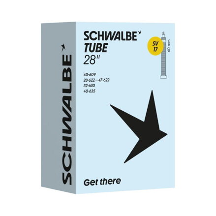 SCHWALBE Duša SV17 (28/47-622/635) 28x1.10–1.85 SV 60mm 150g
