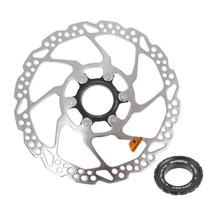 SHIMANO Bremsscheibe SM-RT54 180 mm Center Lock (Außenverzahnung) nur für Resin-Beläge