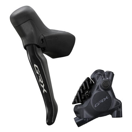 SHIMANO Dual Control GRX BL-RS717L/BR-RX410R links 1-fach Di2 Schaltung/hydraulische Bremse