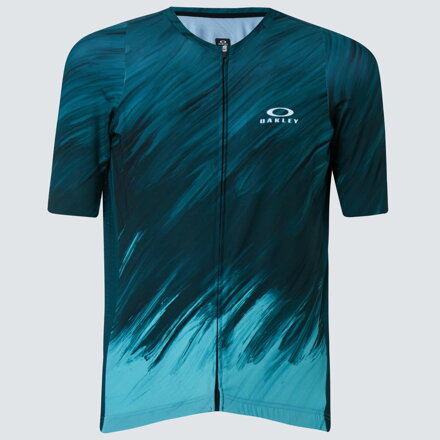Blaues Oakley Endurance 2.0 Trikot