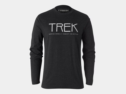 Tričko Trek Stick Logo LS čierne