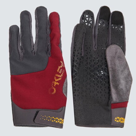 Oakley OFF Camper MTB-Handschuhe grau rot