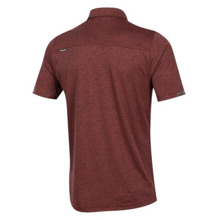 PEARL IZUMI T-Shirt VERSA POLO Burgunderrot